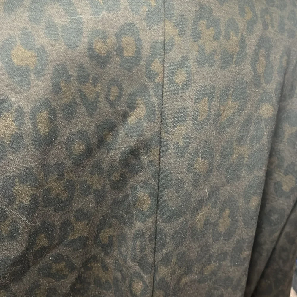 Christian Siriano New York Women's Leopard Print open BlazerNWT’s Size Med
